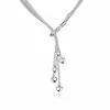 Newest Luxury 925 Sterling Silver Necklace Chain Long Tassel Pendant Five Star Maxi Necklace For Women Fine Jewelry Gift ► Photo 2/6