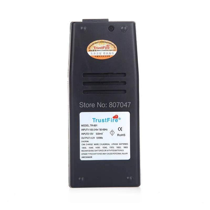 Высокое качество Trustfire TR001 Батарея Зарядное устройство мод Зарядное устройство для 18650 18500 18350 17670 14500,10440 Батарея+ автомобиля Зарядное устройство