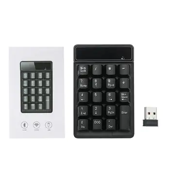 

2.4G Wireless Low Noise Mini Numeric Keypad 19 Keys Waterproof Keyboard For iMac Android R20