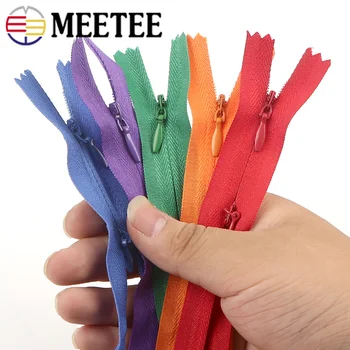 

5Pcs 60cm 3# Invisible Nylon Zippers Zips For Sewing Mom Breastfeeding Bedding Bag Pillow Zipper DIY Garment Accessories A6-2