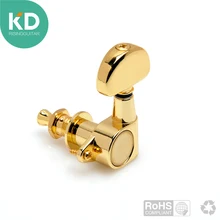 6 PCS  Acoustic Guitar machine head Electric guitar tuning key  Gold color guitar parts 6 PCS  Acoustic Guitar machine head Electric guitar tuning key  Gold color guitar parts