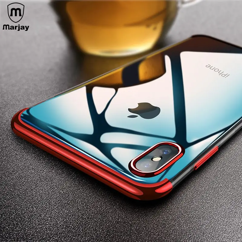 Краучий Мягкий ТПУ чехол для iPhone 7 Чехол Ультра тонкое прозрачное покрытие