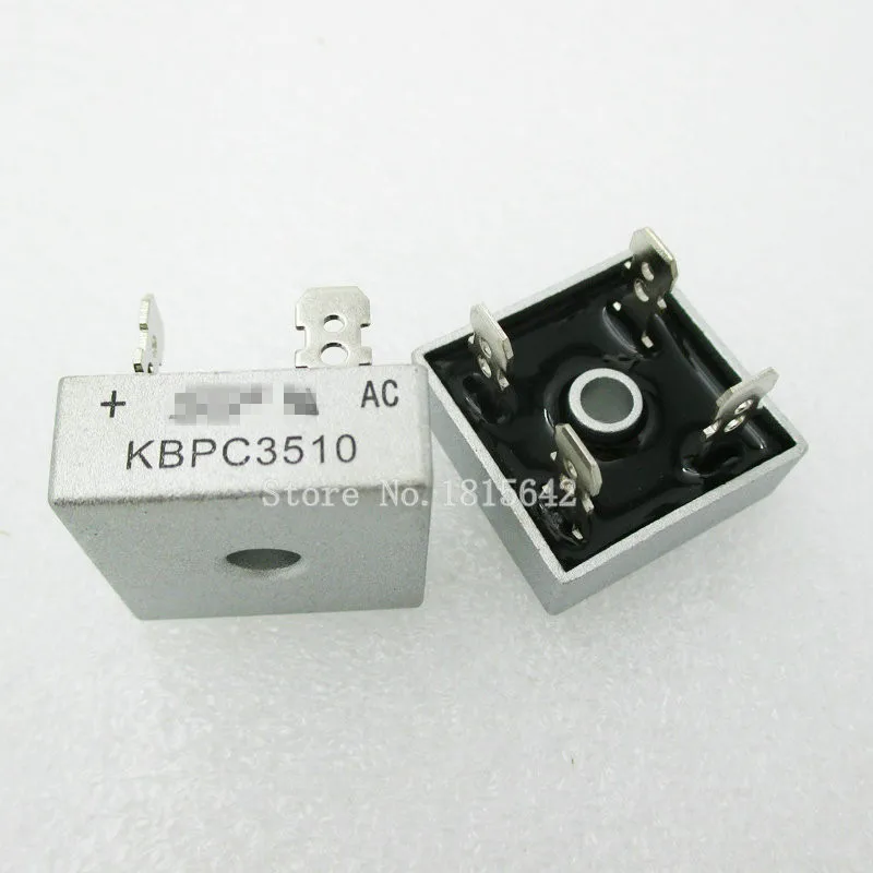 

2PCS/LOT KBPC3510 35A 1000V Diode Bridge Rectifier Original