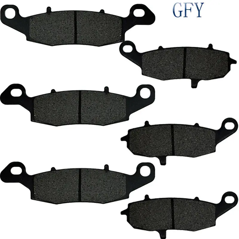Cyleto Front /& Rear Brake Pads for Kawasaki VN1600 Nomad Vulcan 1600 2005 2006 2007 2008 VN 1600 Classic Tourer 2005 2006 2007 2008