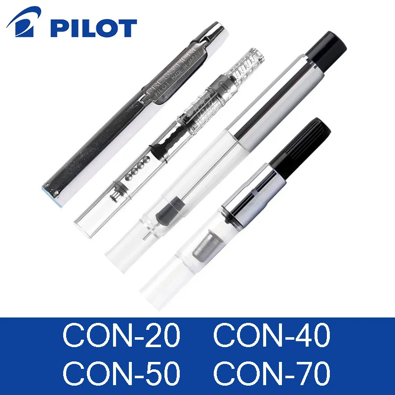 

1PCS Pilot Fountain Pen Con-20/Con-40/Con-50/Con-70 Converter Press inking device for Polit Pen 50R 78G 88G Writing Supplies