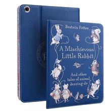 Caso para el mini ipad 4 ilustradores Coque Lindos Soporte de Cuero de LA PU Cubierta de La Caja elegante para funda iPad mini 4 + Protector de Pantalla + Stylus