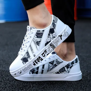 

2019 New Men Lac-up Lightweight Comfortable Breathable Walking Sneakers Men Casual Shoes