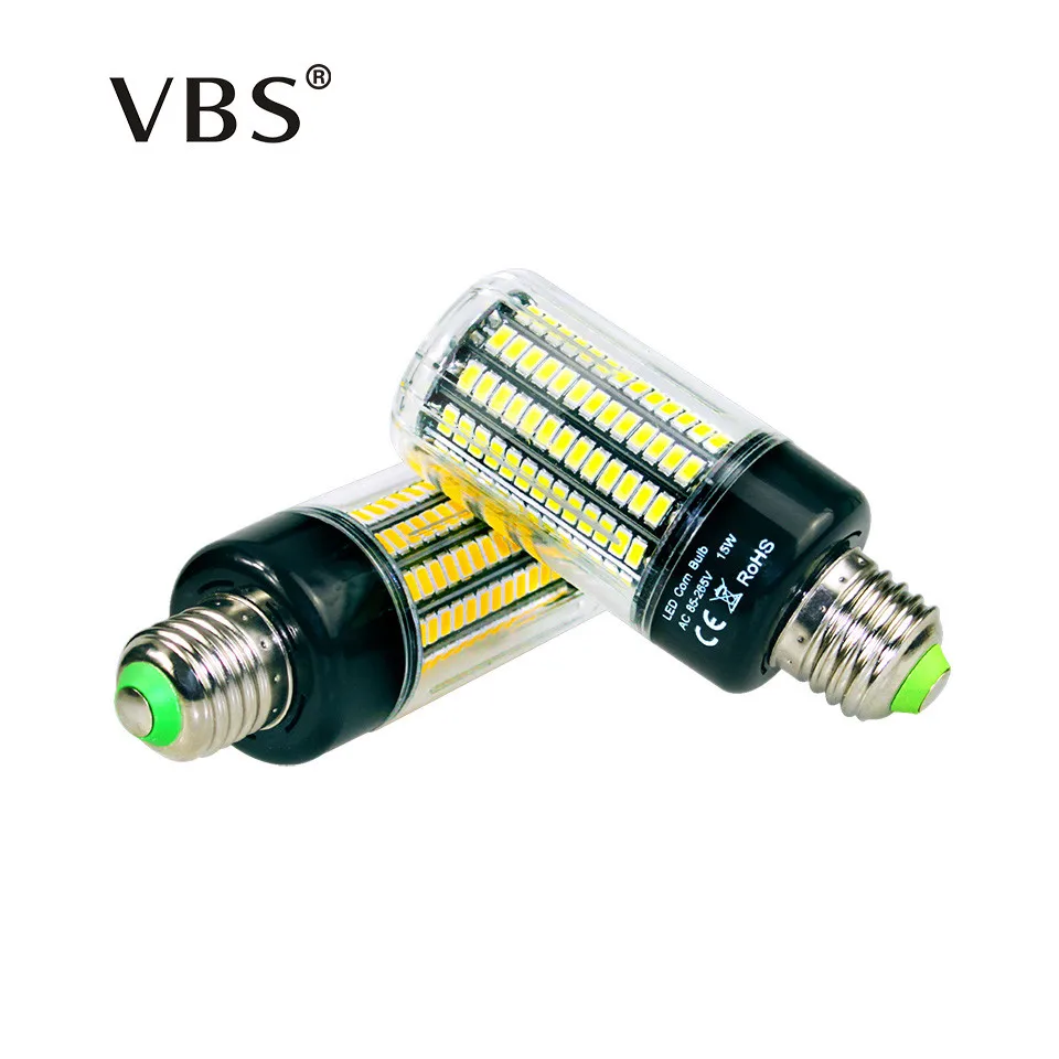 High Lumens 5736 SMD E27 3.5W 5W 7W 8W 12W 15W LED Corn Bulb light 85V