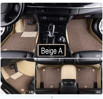 

Car floor mats for Toyota Camry Corolla RAV4 Prius Prado Sienna zelas verso 5D car-styling carpet liner