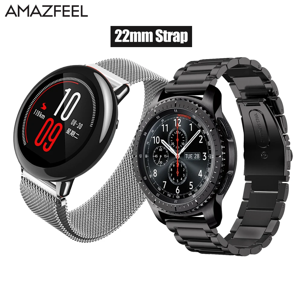 amazfit pace metal strap