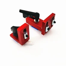 T-track Slot Connector 35/45 Sliding Brackets(Red Serie) Chute Woodworking Machinery Part Module T Track T-stop Aluminium