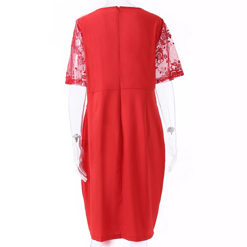 vestido de verão tamanho grande outono de