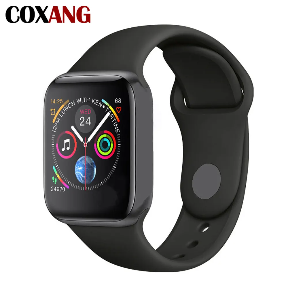 

COXANG W54 Smart Watch Men Women 1.54 Inch Voice Control Pedometer Heart Rate Blood Pressure Smartwatches For Apple IOS Android