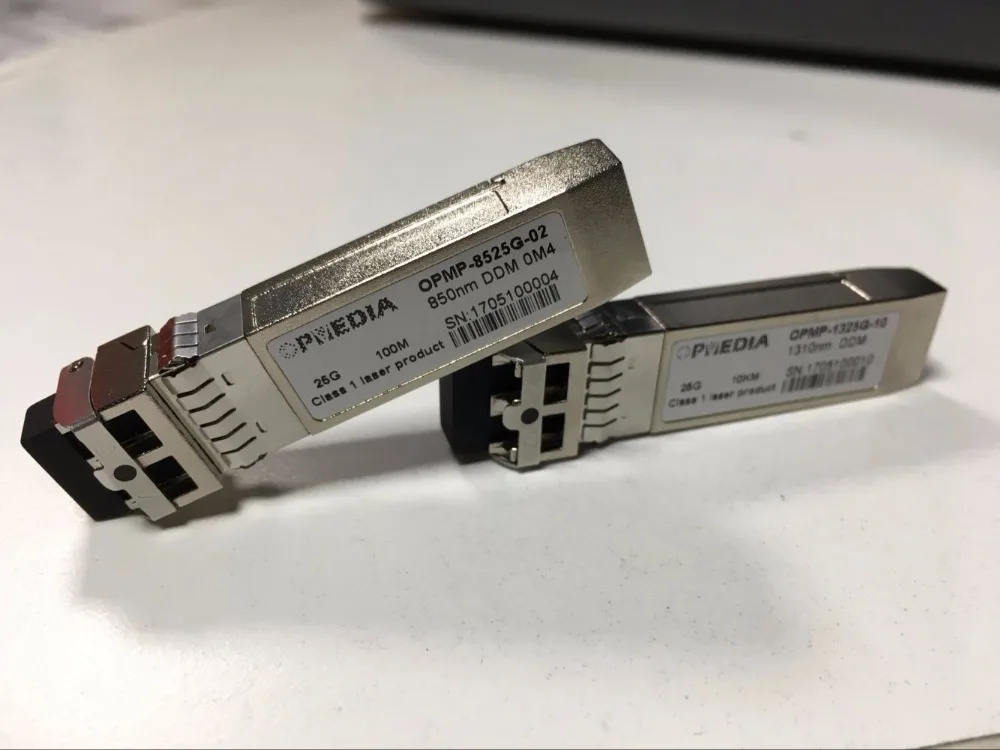 Совместимый с HP 28 ГБ/сек. 850nm многорежимный трансивер SFP28 25G SR оптический модуль LC