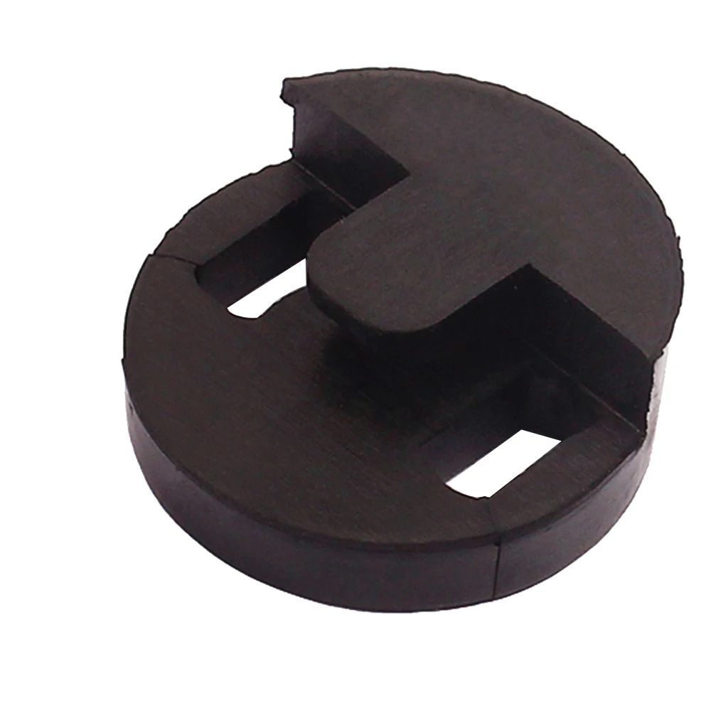 Round Rubber Tourte Style Cello Mute Tool Sordino,Mounts well on the strings between the bridge