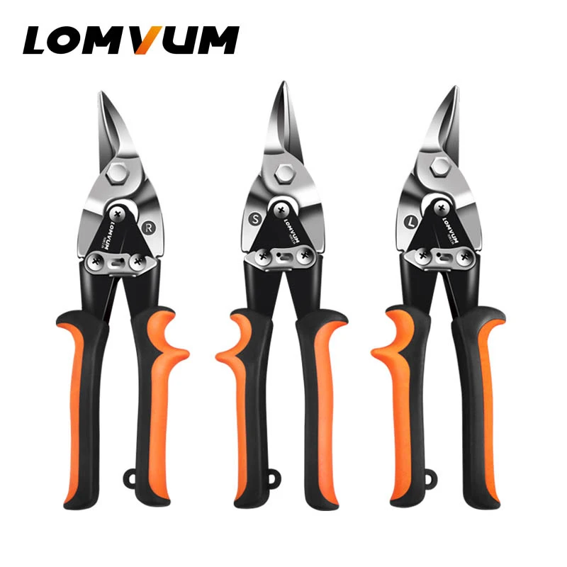 LOMVUM ножницы для резки листового металла ПВХ Трубы Резак профессиональные промышленные ножницы для железа многофункциональные ножницы для олова