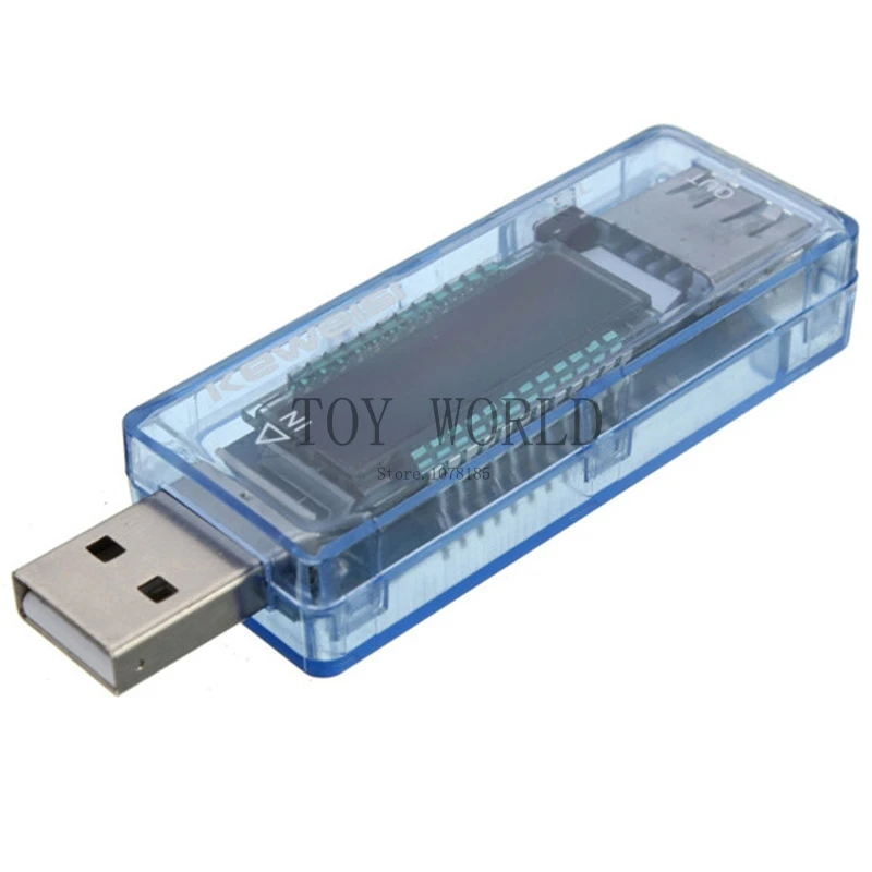 KEWEISI 3V-9V 0-3A USB Charger Power Battery Capacity Tester