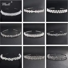 Miallo модные Австрийские кристаллы принцесса свадебные диадемы и короны женские украшения для волос невесты головные уборы аксессуары