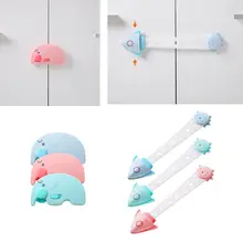 3 шт Дверь шкафа Ящики, Холодильник туалет ребенка замки безопасности для детей Детские замки для детей, защита для детей блокировочные ремни