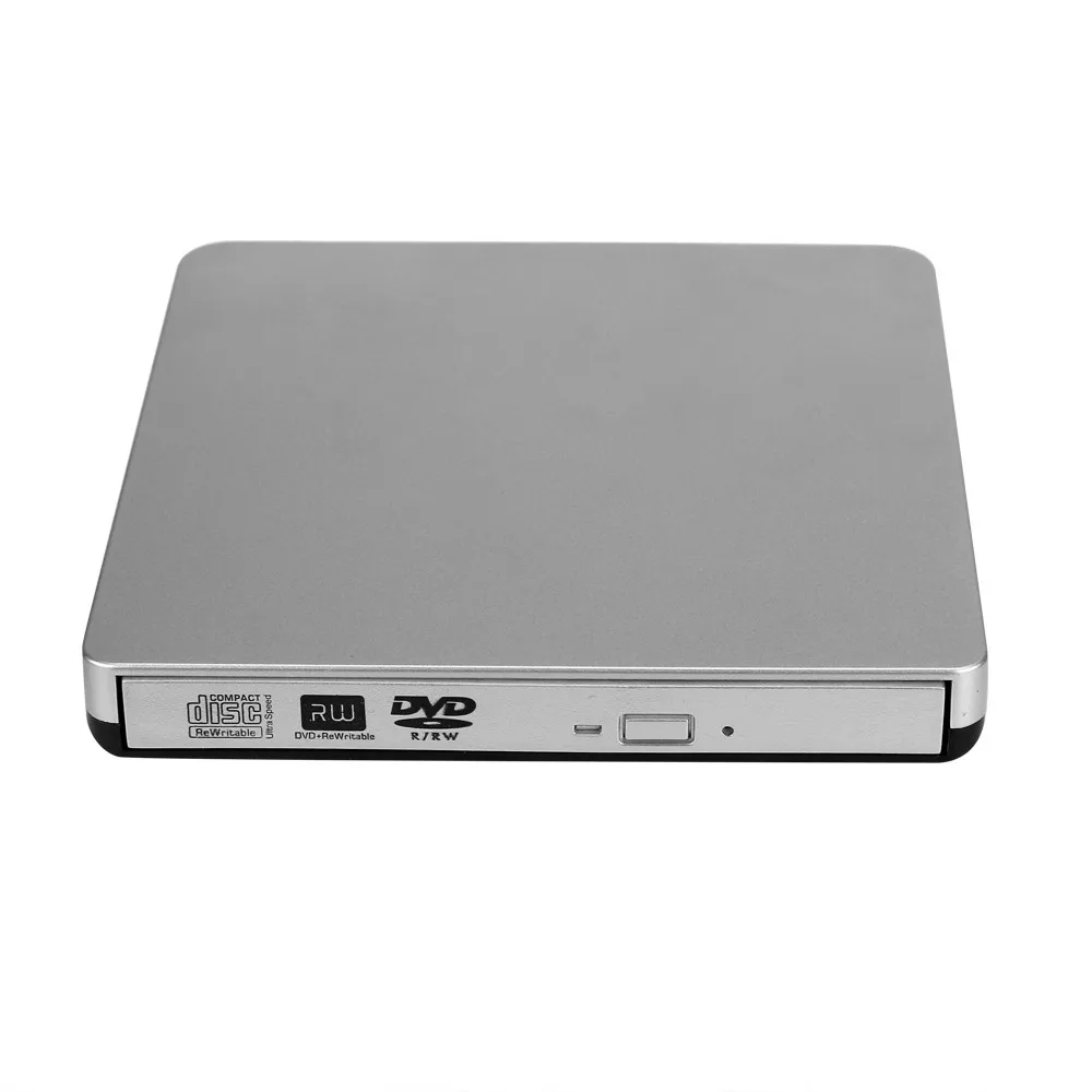 Внешний USB2.0 DVD CD-RW Drive писатель горелки DVD плеер для MAC Macbook Air/Pro Перевозка груза падения