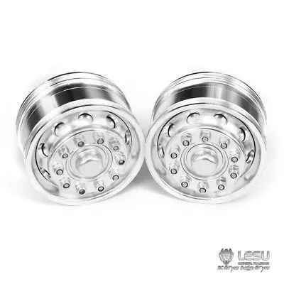 

LESU Metal Front Unpowered Wheel Hub A for 1/14 RC Tmy Model Tractor Truck TH02488 Wide Type