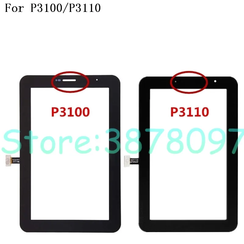Высокое качество 7 0 &quotдля Samsung Galaxy Tab 2 P3100 P3110 сенсорный экран дигитайзер передняя