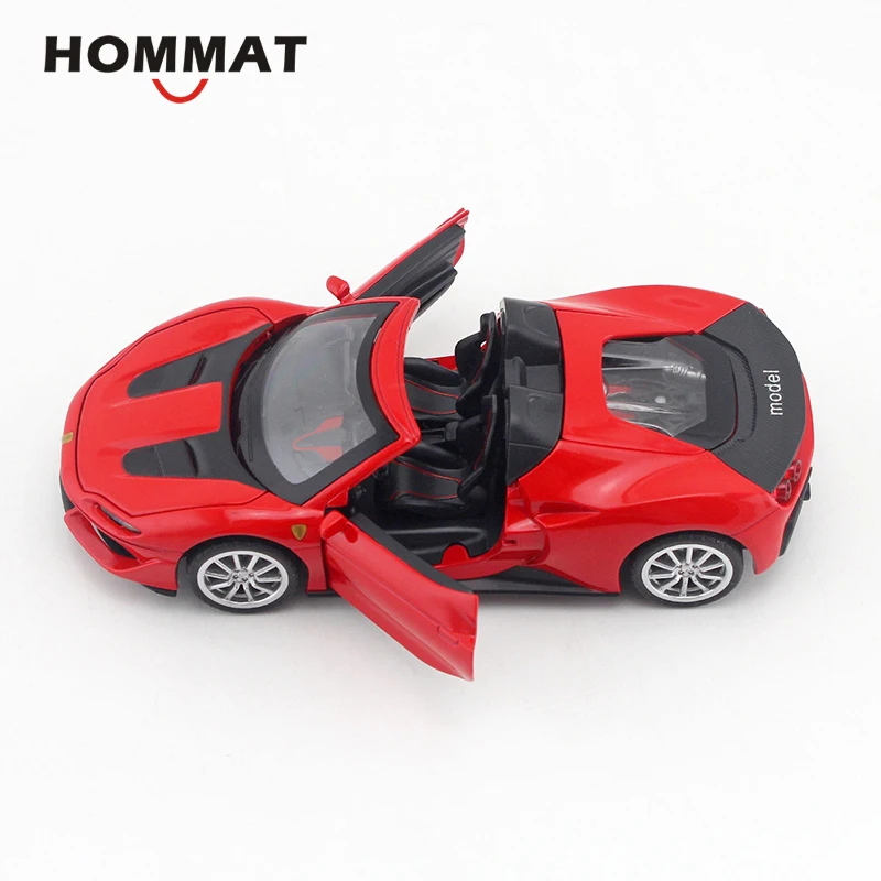 Модель спортивного автомобиля HOMMAT 1/32 J50 модель суперавтомобиля из сплава 1:32 под