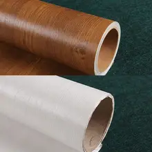 Водонепроницаемый деревянная мебель обновления наклейки самоклеющиеся обои фольги Мебель Шкаф Дверь