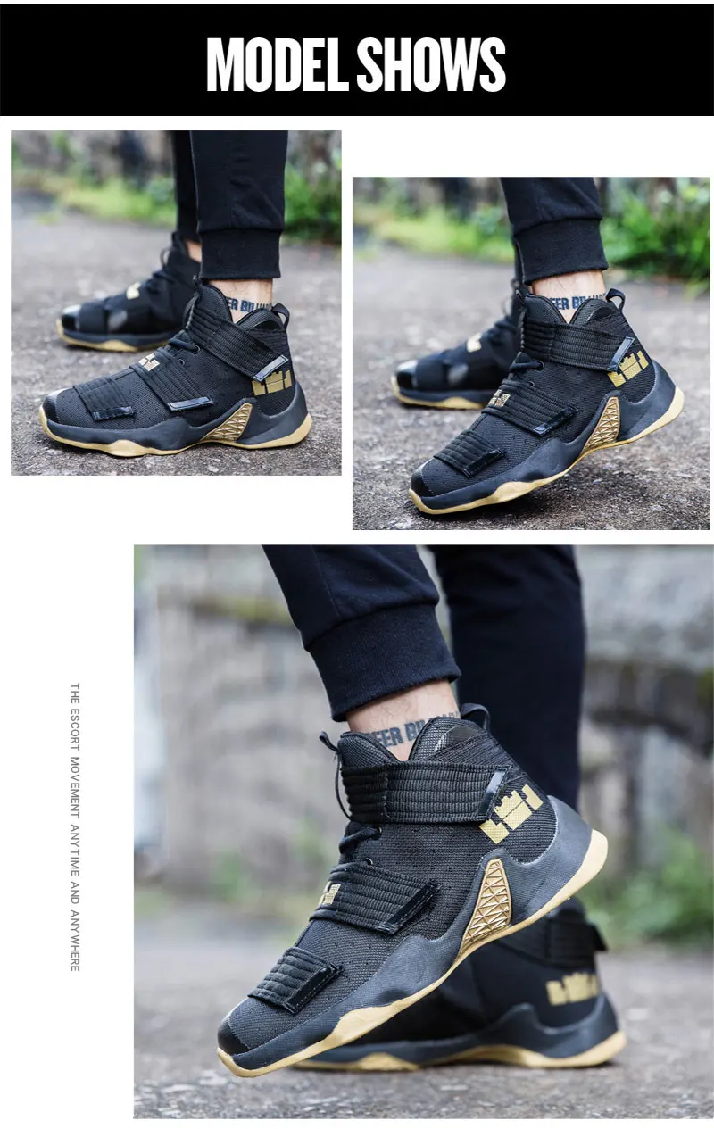 breathable damping basketball shoes (8)