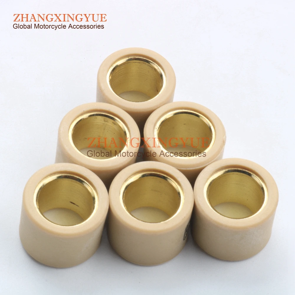 6Pc Variatore Pesi Rotondo 21X17Mm 13G Per Piaggio X8 X9 Ad Anello 180 200 Vespa Granturismo Beverly Carnaby Liberty Eu3 200