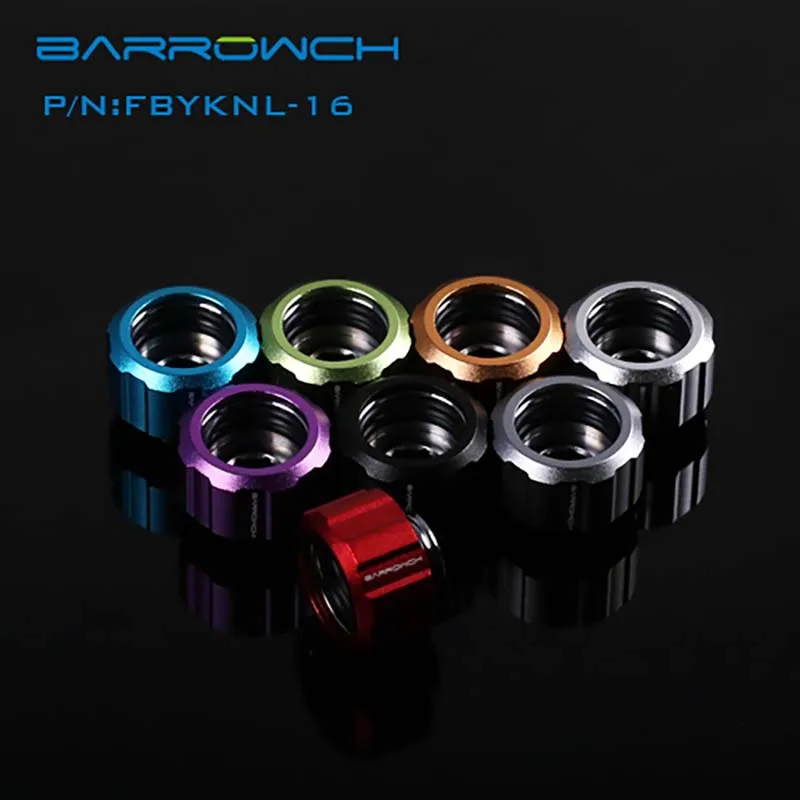

Barrowch water cooler multicolor compression Fitting (Helm Edition)-OD16MM Rigid Tubing heatsink gadget