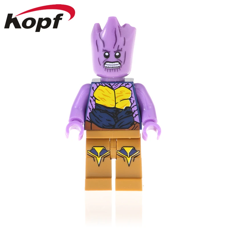 

Single Sale Infinity War Avengers 3 Building Blocks Deadpool Tree Man Hulk Figures Model Collection Children Gift Toys XH 1004