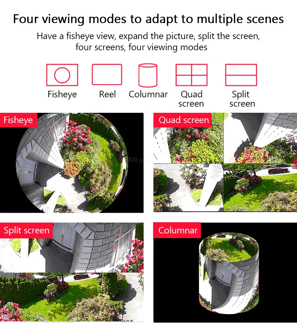 Xiaomi Xiaovv на открытом воздухе 360 панорамный Камера 1080P IP камера наблюдения Беспроводной WI-FI ночное видение высокой четкости с Mijia APP