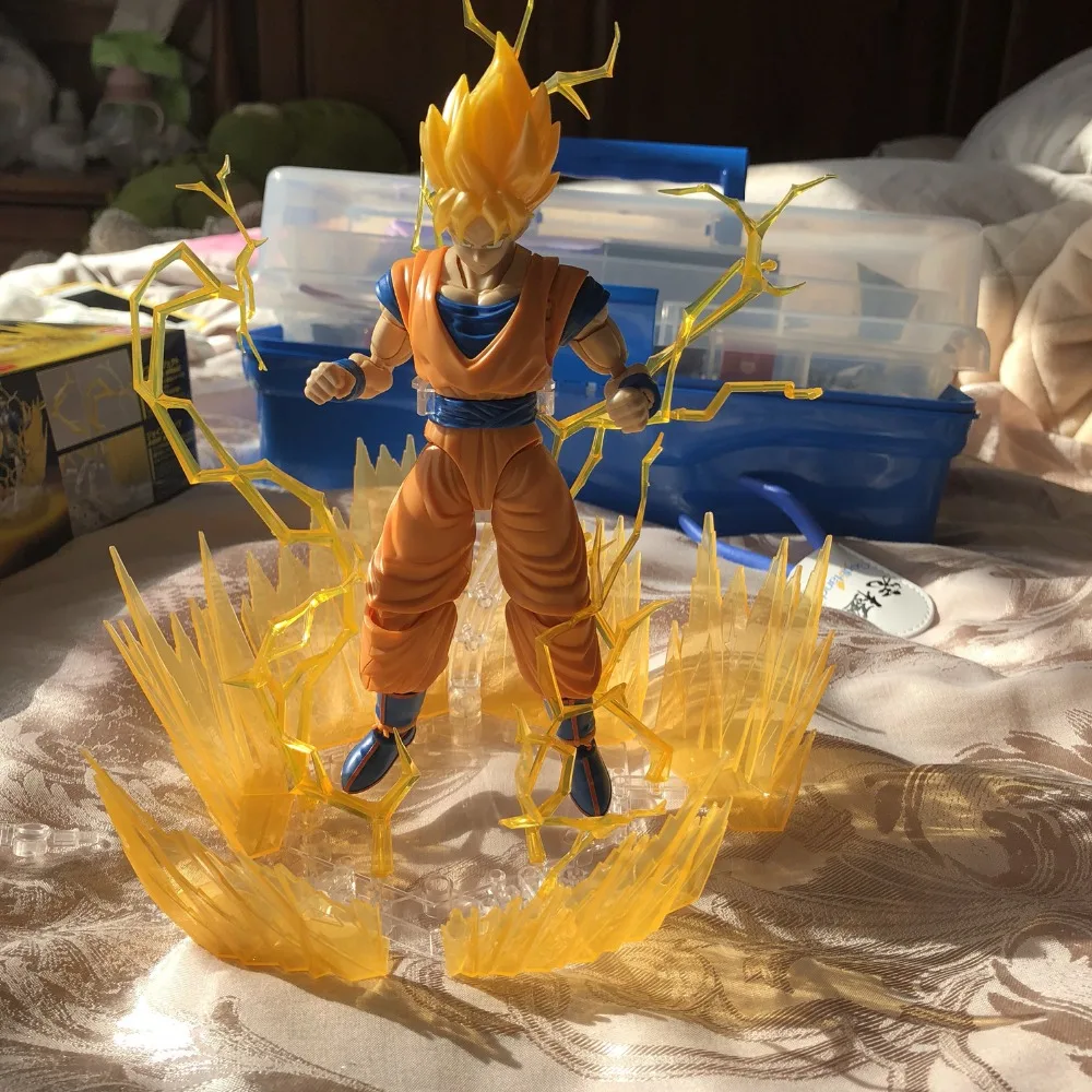Yellow BANDAI Figure Rise Effect Dragon Ball Aura Effect