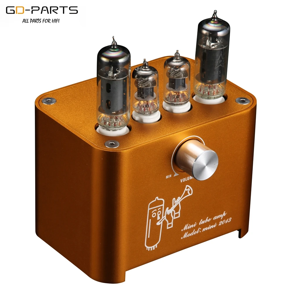 Новый вакуумный трубный усилитель APPJ Mini2013 6J1 6P1 Hifi аудио стерео Настольный