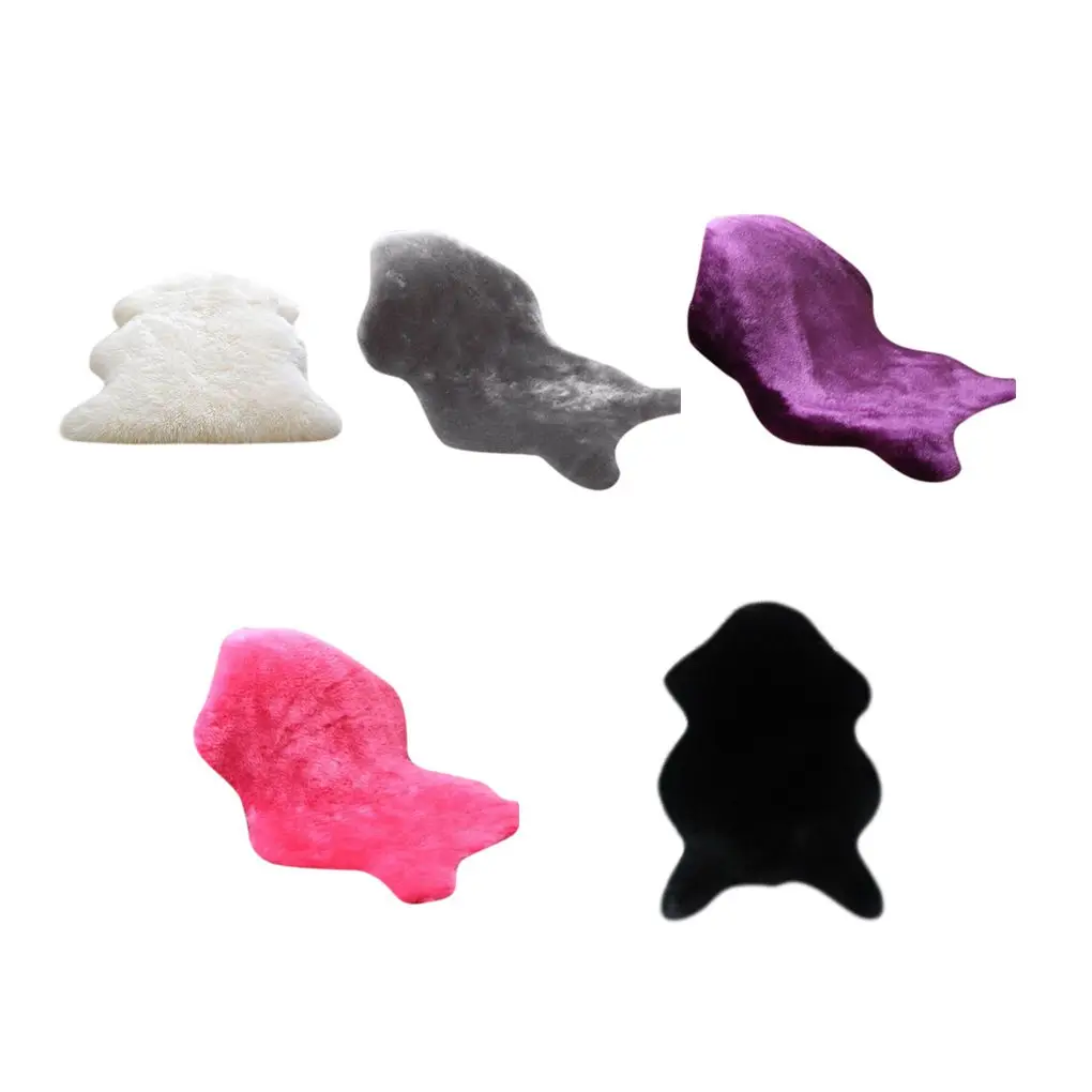 ديكور غرفة مكتب المنزل فو الغنم السجاد فائقة لينة مقعد أريكة غطاء سجاد الدافئة شعر السجاد وسادة للمقعد ديكور غرفة مكتب المنزل فو الغنم السجاد فائقة لينة مقعد أريكة غطاء سجاد الدافئة شعر السجاد وسادة للمقعد