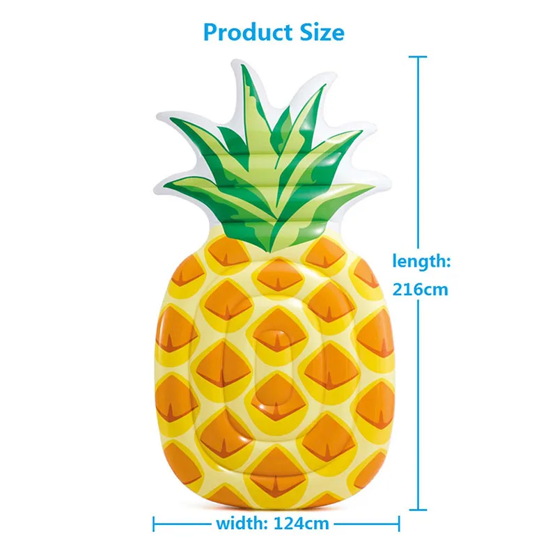 Новейший гигантский надувной ананас для бассейна, плавательный бассейн для взрослых, пляжные вечерние шезлонги, спасательный круг, летние игрушки, Boia Piscina