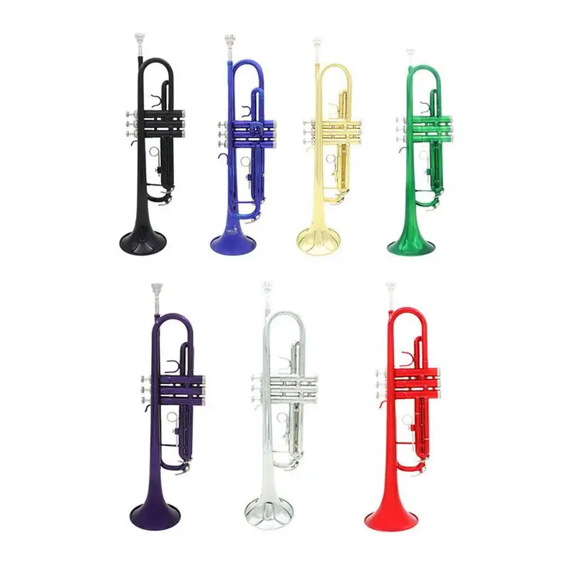 

Small Drop B Small Color Trumpet Pipe Music Adopts Digital Mechanical Welding To Prevent Air Leakage Teumpet Miuthpiece 7c