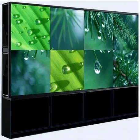 2x3 шкаф стоящая ЖК-видеостена 46 дюймов Супер тонкая ЖК-видеостена с ультра узким сплайсингом экрана+ кронштейны+ программное обеспечение