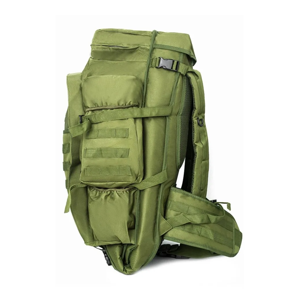 Capacidad de Oxford tela mochila militar al aire libre Camping caza pesca mochila bolso táctico