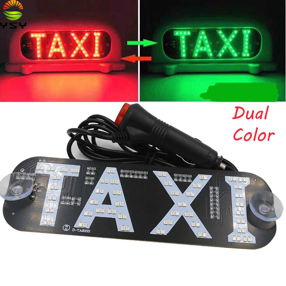 YSY 100pcs NEW Taxi Led Car Windscreen Cab indicator Lamp Sign LED
