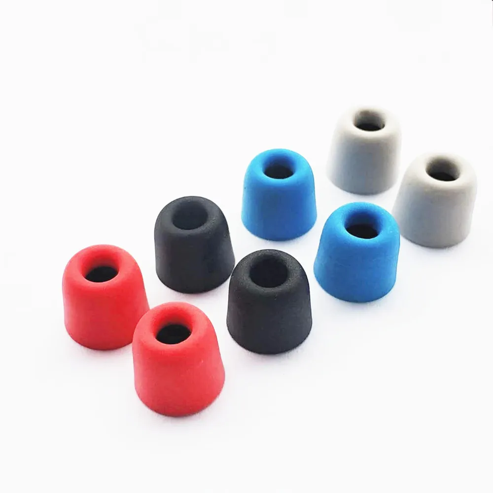 

4Pairs (8pcs) Memory Foam Sets Noise Isolating 5mm Ear Tips For In Ear Earphone Earbud for ZSN ZST IE80 T2 T3 V30 V80 ZS10 AS16