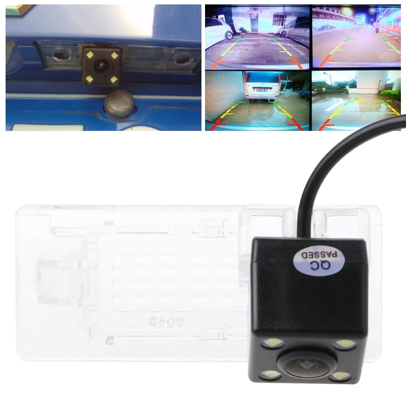 

Car CCD Night Vision 4LED Backup Rearview Camera For Opel Astra H J Corsa Meriva Vectra Zafira Insignia FIAT Grande for Regal
