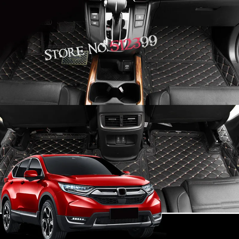 Custom Fit Car Floor Carpets artificial leather Mats Foot Mat Pad for