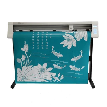 

Large format 1600 sticker vinyl cutting plotter with auto contour function