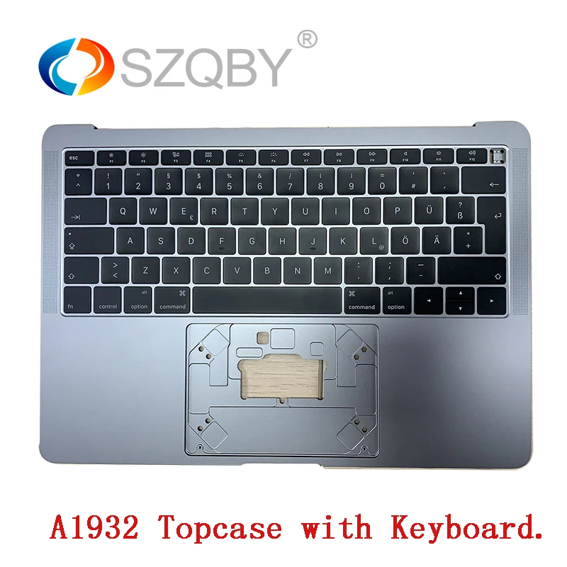 A1932 Topcase с клавиатурой Топ чехол космический серый для MacBook Pro retina 1" A1932 подставка для ладони Topcase с UK GR немецкая клавиатура
