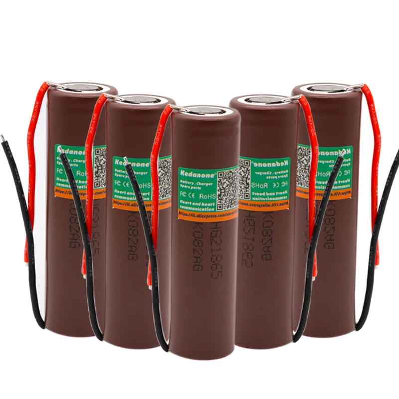 Новый оригинальный HG2 18650 3000 mAh 18650HG2 3 6 V разрядка 20A батарея предназначена для LG