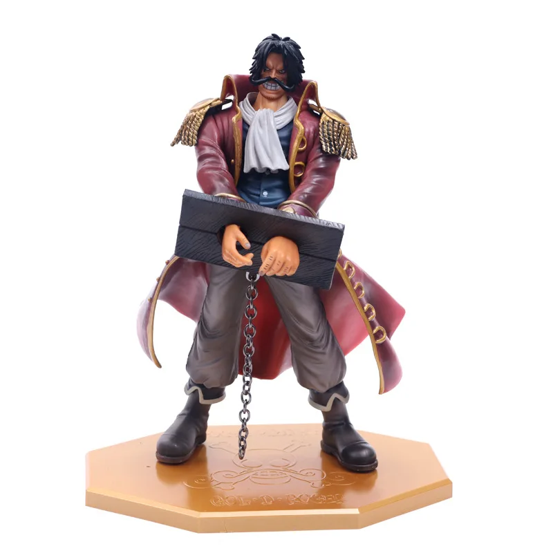 One Piece Gold Roger Gol D пиратский король MH DX аниме фигурка из ПВХ Ace отца пиратов