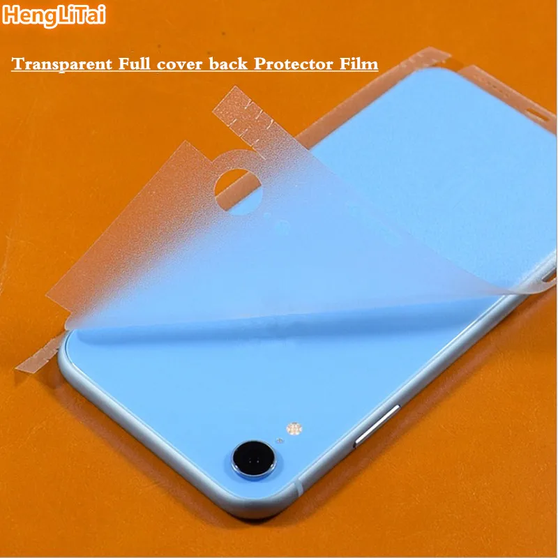 Защитная пленка для iphone XR/6 6s/6plus 6s plus/7/7plus/8/8plus прочная прозрачная защитная задней