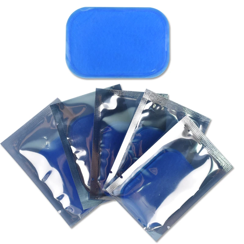 

5 Pairs =10 pieces Hydrogel Electrode Self-Adhesive Gel Patch/Pads For Body EMS Muscle Stimulator ABS Trainer Massage Device
